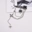 Dark Style Pendant Brooch For Men Women Vintage Brooches Decoration Chest Chain Carousel 4