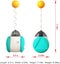 Cat Toys For Indoor Cats, Cat Treat Toy, Balance Car Design With Catnip Iq Train Carousel 3