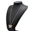 Women Fashion Gold Opal Butterfly Charm Pendant Chain Necklace Jewelry Carousel 3