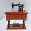 Vintage Sewing Music Box Musical Toy Sewing Machine Music Sartorius Model Play C Carousel 3
