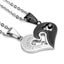 His And Hers Alloy I Love You Heart Men Women Lover Couple Pendant Necklace Carousel 1