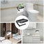 Toilet Paper Holder Wall Mounted, Aluminum Toilet Paper Holder, Two-way Mount, S Carousel 4