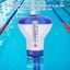 Pool Chemical Dispenser With Floating Thermometer Carousel 3