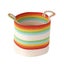 Laundry Basket Woven Storage Basket Sundries Toy Basket Cartoon Home Organizer D Carousel 1
