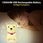 Kids Night Light, 7 Color Cute Dog Night Light For Bedroom, Puppy Night Lights Carousel 4