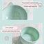 Cat Bowl With Raised Posture, Neck Protection, Anti-Ankle, Support Cats Dogs Carousel 6