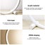 Modern Circle Table Lamp Reading Lamp LED Light *Over Stocked* Carousel 7