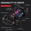 RC Race Car - Muscle Car - 16303 - GREY - 35km/h - Remote Control Carousel 7