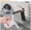Mixer Tap Hot and Cold Bathroom Toilet White Gold Black Chrome Faucet Deck Mount Carousel 9
