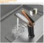 Mixer Tap Hot and Cold Bathroom Toilet White Gold Black Chrome Faucet Deck Mount Carousel 10