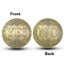 NEW Lucky Coin Bronze embossed YES or NO Collection Gold Coins Carousel 4
