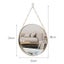 Round Wall Mirror Metal Frame Mirrors Home Decor *Over Stocked* Carousel 3