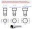 Mixer Taps Faucets Brass Hot and Cold Deck Mount Single Knurled Handle Bathroom Carousel 13