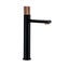 Faucets Brass Hot and Cold Mixer Taps Deck Mount Single Knurled Handle Bathroom Carousel 6