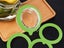 10Pcs Replacement Silicone Gasket Leak Proof Seal Ring for Mason Jar Lids Green Carousel 4