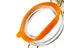 10Pcs Replacement Silicone Gasket Leak Proof Seal Ring for Mason Jar Lids Orange Carousel 5