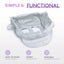Foldable Baby Cover Safety Seats Kids Chair Mat Anti-Stain Dirty Troller Chair Carousel 8