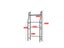 PTN WHITE 2 Tier Washing Machine Dryer Rack Laundry Toilet Storage Shelf Carousel 2