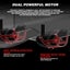 Fishing Bait Boat 500m Remote Control Bait Boat Dual Motor Fish Finder 2KG Carousel 6