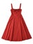 Chu Sau beauty Women Summer Fashion Sweet Bow Tie Midi Dress Cute Carousel 1