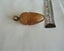 JEWELLERS ESTATE MUSEUM VICTORIAN KAURI AMBER/GUM UNIQUE ACORN SHAPE c1890's. Carousel 8