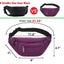 Crossbody Waist Bag Pack Belt Bag Travel Walking Running Hiking Cycling Sports Carousel 4
