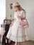 Elegant Lolita dress Mid-Length Sweet Princess Dancing Party Slim Carousel 3