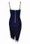 Womens Sexy V-neck Dress Slim Lace Bandage Bodycon Party Pencil Carousel 5