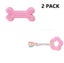 2 Pack| Puppy Teething Toys Cute Dog Chew Toys Dogs Soft Rubber Toys Set Carousel 1