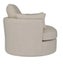 Austin Swivel Linen Snuggle Armchair Beige Carousel 6