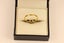 0.25CT Vintage 18ct Platinum & Gold DIamond ring Carousel 4