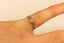 0.25CT Vintage 18ct Platinum & Gold DIamond ring Carousel 7