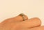 0.25CT Vintage 18ct Platinum & Gold DIamond ring Carousel 8