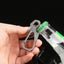 EDC Tool Durable Titanium Alloy Keychain Car Key Holder Outdoor Carousel 5
