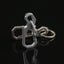 EDC Tool Durable Titanium Alloy Keychain Car Key Holder Outdoor Carousel 7