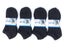(12 Pairs) Thin Ankle Socks - BLACK - M7-11/ W8-12 Carousel 1