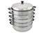 40cm Steamer Pot 4 Layer + Lid | Stainless Steel Commercial Kitchen Steamers Carousel 1