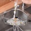 New Stainless Steel Sink Corner Draining Basket Food Waste Drainage Basket Carousel 3
