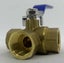 DN15 1/2" L-Port Brass 3-way Female Ball Valve Carousel 1