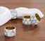 Bone Inlay Napkin Ring in White Carousel 5
