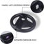 2Pcs Mario Kart Steering Wheels for Nintendo Wii Mario Kart Tank -Black Carousel 3
