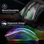 2.4G Wireless Lightweight Gaming Mouse with RGB Backlit Adjustable DPI -Black Carousel 4