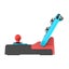Mini Arcade Stick Fighting Games for Nintendo Switch -Red Carousel 4