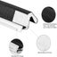 8M Kerf Weather Stripping Seal Strip Doors Windows Frame Sealing Gap V Shaped Carousel 3
