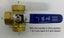 DN20 3/4" L-Port Brass 3-way Female Ball Valve Carousel 2