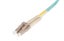 DYNAMIX 2M 50u LC/LC OM3 Fibre Lead (Duplex, Multimode) Aqua LSZH Jacket Carousel 2