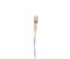 DYNAMIX 2M 50u LC/LC OM3 Fibre Lead (Duplex, Multimode) Aqua LSZH Jacket Carousel 4