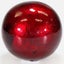 10cm Metallic Mottle Ball - Red Carousel 1