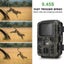 Mini Game Camera Micro SD, 20MP 1080P Trail Camera with Night Vision LED Carousel 10