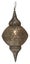Aladdin Statement Pendant Light in Silver Carousel 2